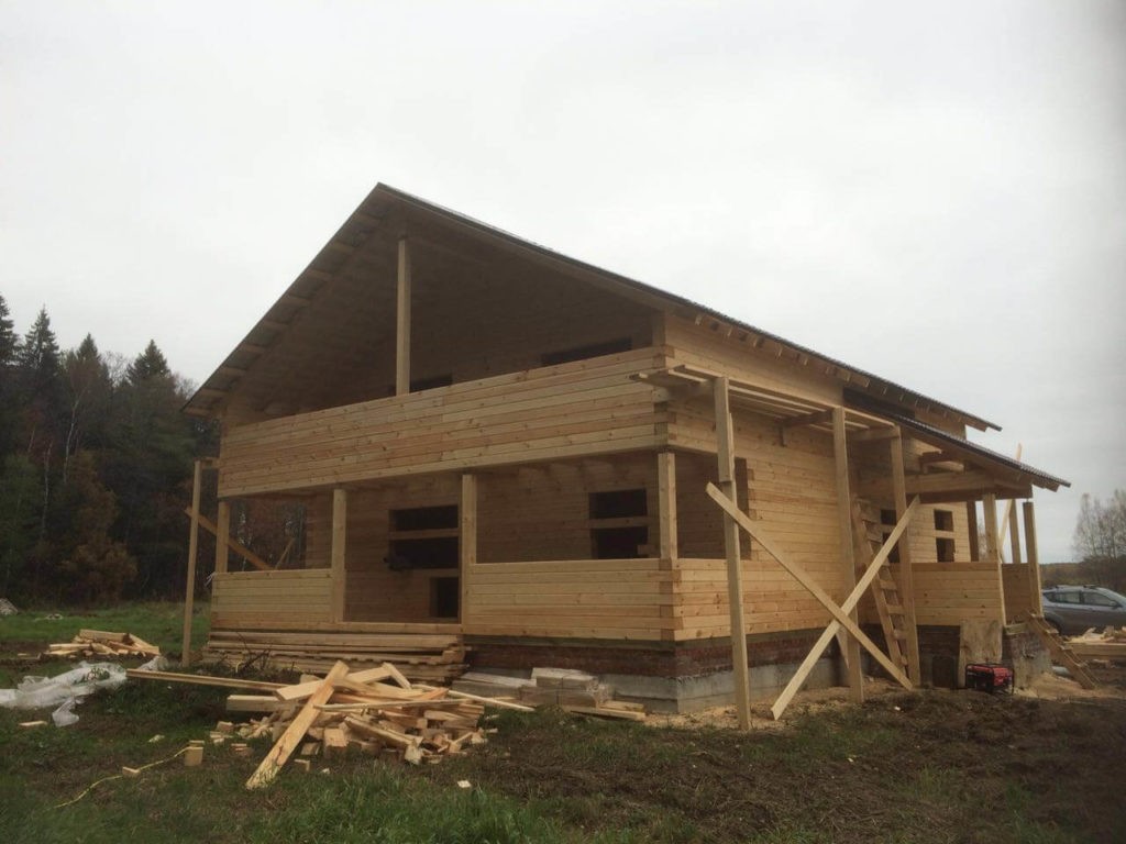 строительство дома в Ногинске, Лесные Дали